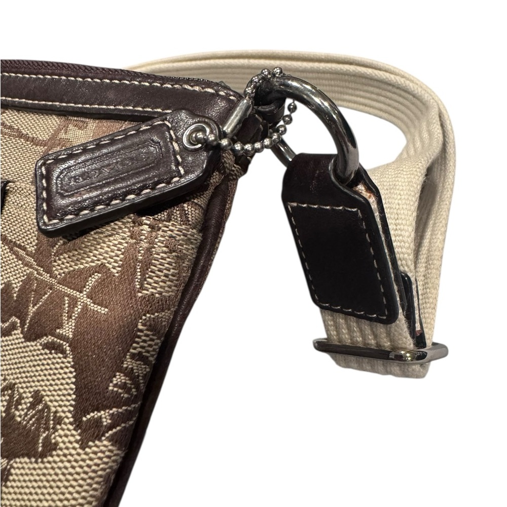 Coach Tan and Brown Messenger Bag - Picture 4 of 7